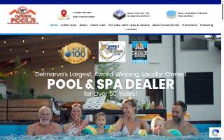Dover Pools website