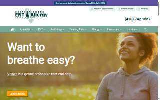 Eastern Shore ENT & Allergy Associates, PA website