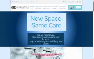 Hollaway Eye Associates website
