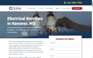 Clarksville Electric, LLC of Elkridge website