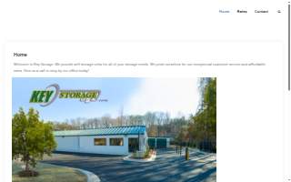 Key Storage USA website