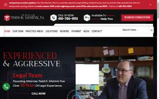 Law Offices of Todd K. Mohink, PA website