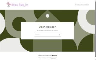 Odenton Florist of Severn website