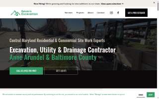 Severn Excavation website