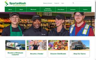 SpartanNash Distribution Center website