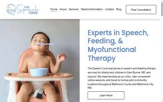 The Speech Cove: Speech and Feeding website