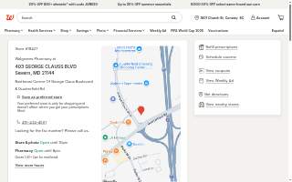 Walgreens of Severn website