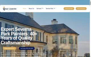 Bay Country Painters, Inc. of Severna Park website