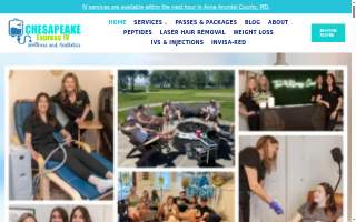 Chesapeake Express IV - IV Therapy - Weight Loss - Wellness and Aesthetics website
