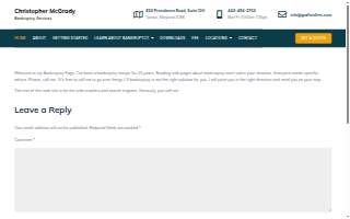Christopher McGrady, Esq. website