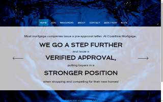 Coastline Mortgage, LLC website