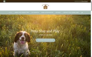 Cozy Canine Camp website