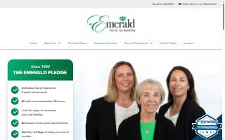 Emerald Financial Partners website