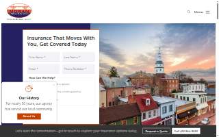 Moran Insurance website