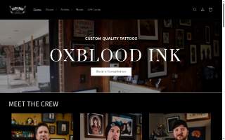 Oxblood Ink website