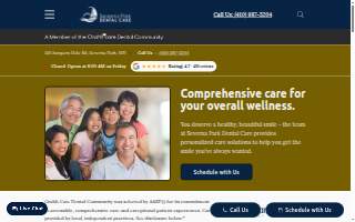 Severna Park Dental Care website