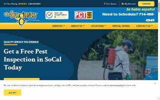 Bugman Pest and Rodent Control website
