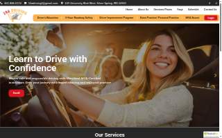 10A Driving School LLC of Silver Spring website