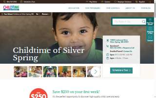 Childtime of Silver Spring website