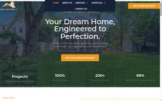 Duque Construction website