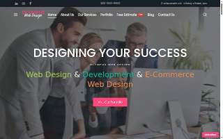 Olympus Web Design of Silver Spring website