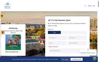 RightAway Insurance of Silver Spring Maryland website