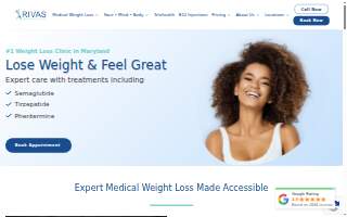Rivas Medical Weight Loss website