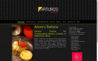 Arturo's Trattoria website