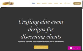 CoCoFete Events, LLC of South Gate website