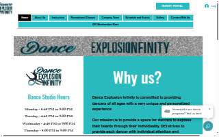 Dance Explosion Infinity website