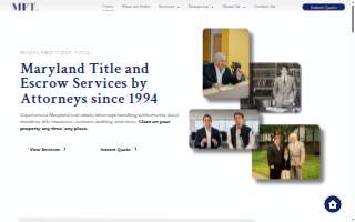 Maryland First Title Ltd website