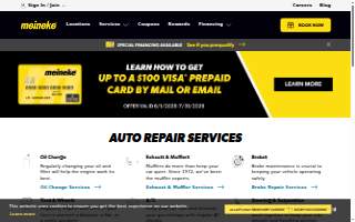 Meineke Car Care Center of South Gate website