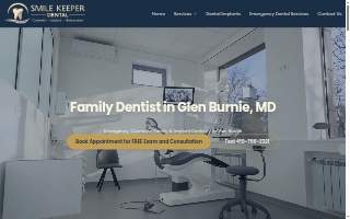 Smile Keeper Dental of South Gate website