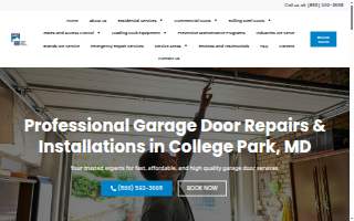 ABC Garage Door & Repairs of Suitland website