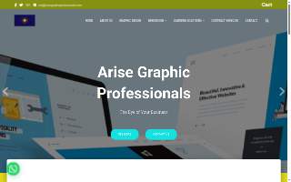 Arise Graphic Professionals of South Laurel website