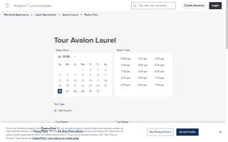 Avalon Laurel website