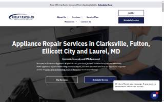 Dexterous Appliance Repair website