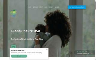 Global Insure USA website