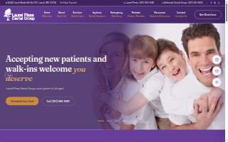 Laurel Pines Dental Group of South Laurel website