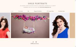 Smile Portraits website