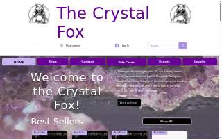 The Crystal Fox of North Laurel website