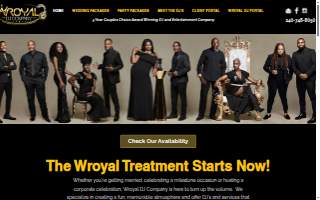 Wroyal DJ Company website