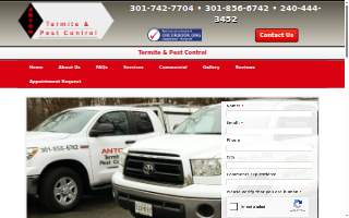 Anton Termite & Pest Control LLC of Clinton website