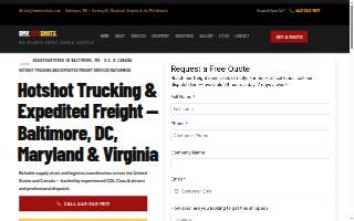 DMV Hotshots LLC website