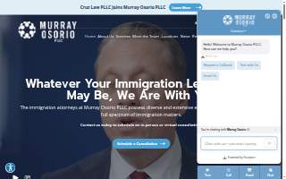 Murray Osorio PLLC of Suitland website