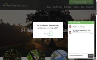 Nelson Tree Specialist, Inc. of Suitland website
