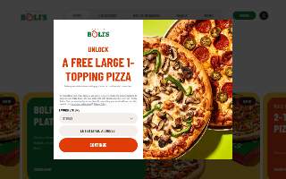 Pizza Boli's of Suitland website