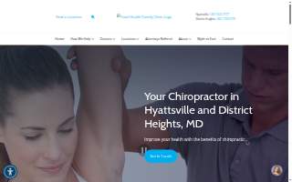 Total Health Family Clinic of Suitland website