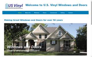 US Vinyl Window Corp of Suitland website