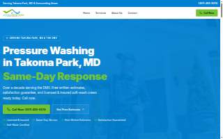 Affordable PressureWash Solutions of Chillum website